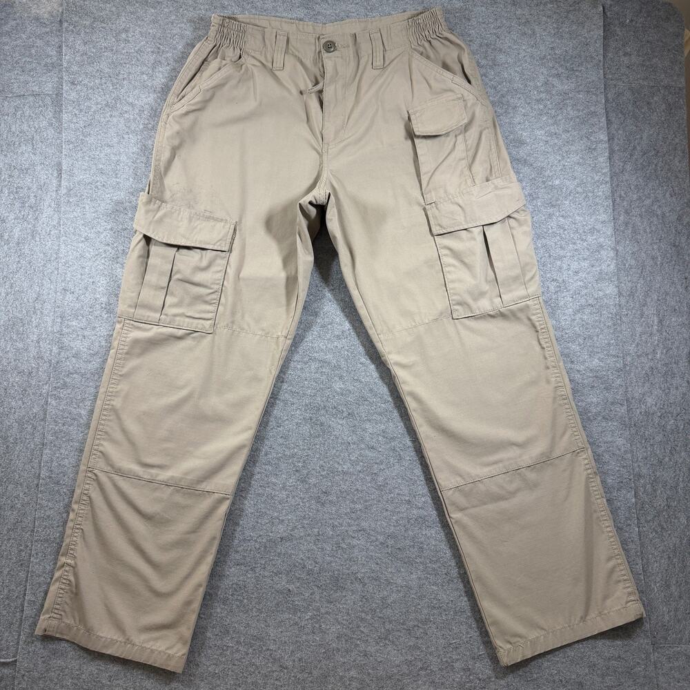 Propper Cargo Pants Mens 36x32 Khaki Tactical Ripstop Utility Stretch Waist